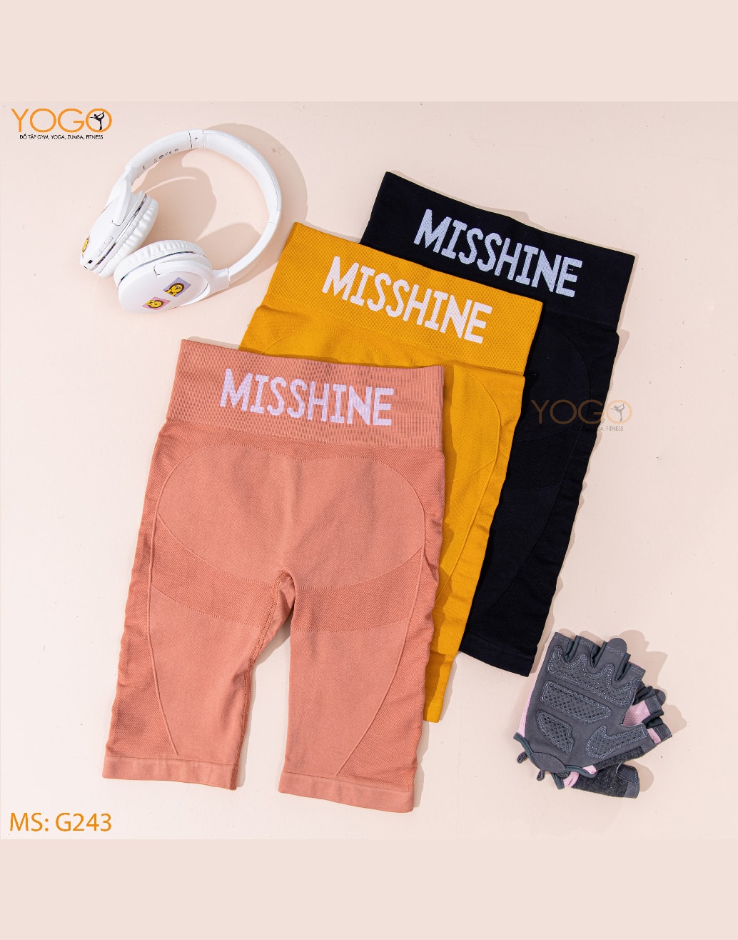 G243-03 Quần tập Gym nữ G243