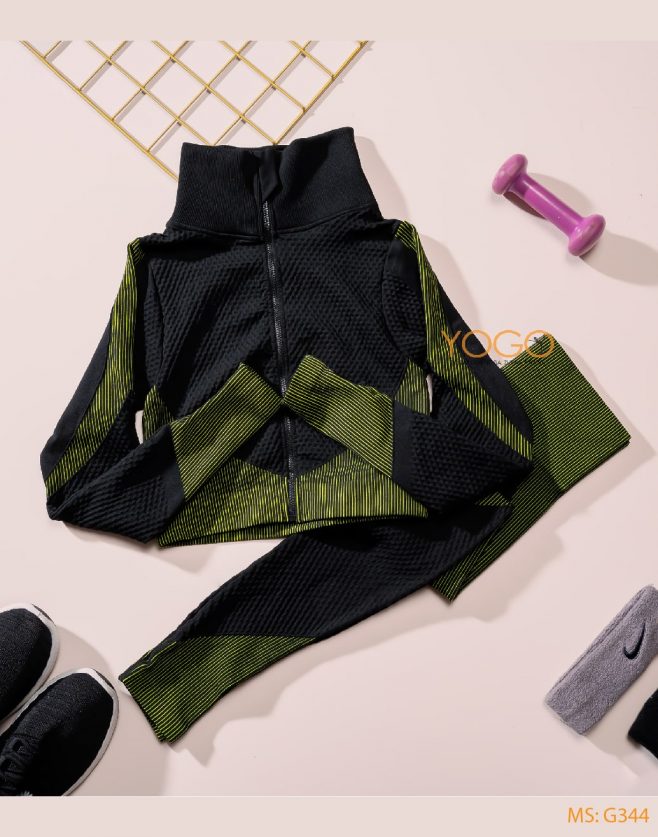 Bộ đồ Gym len tăm G344